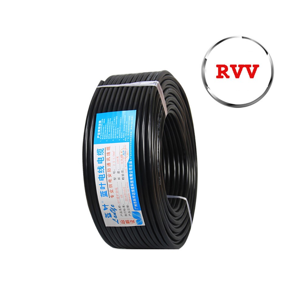 Electrical Flex Cable Wire 5/6/7/8/10/12 Core 0.3 0.5 0.75 1 1.5mm² Flexible PVC