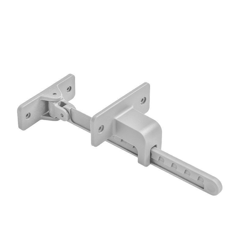 Window Horizontal Sliding Holder Wind Brace Guard Safety Lock Fix Flat Open 1 Pc