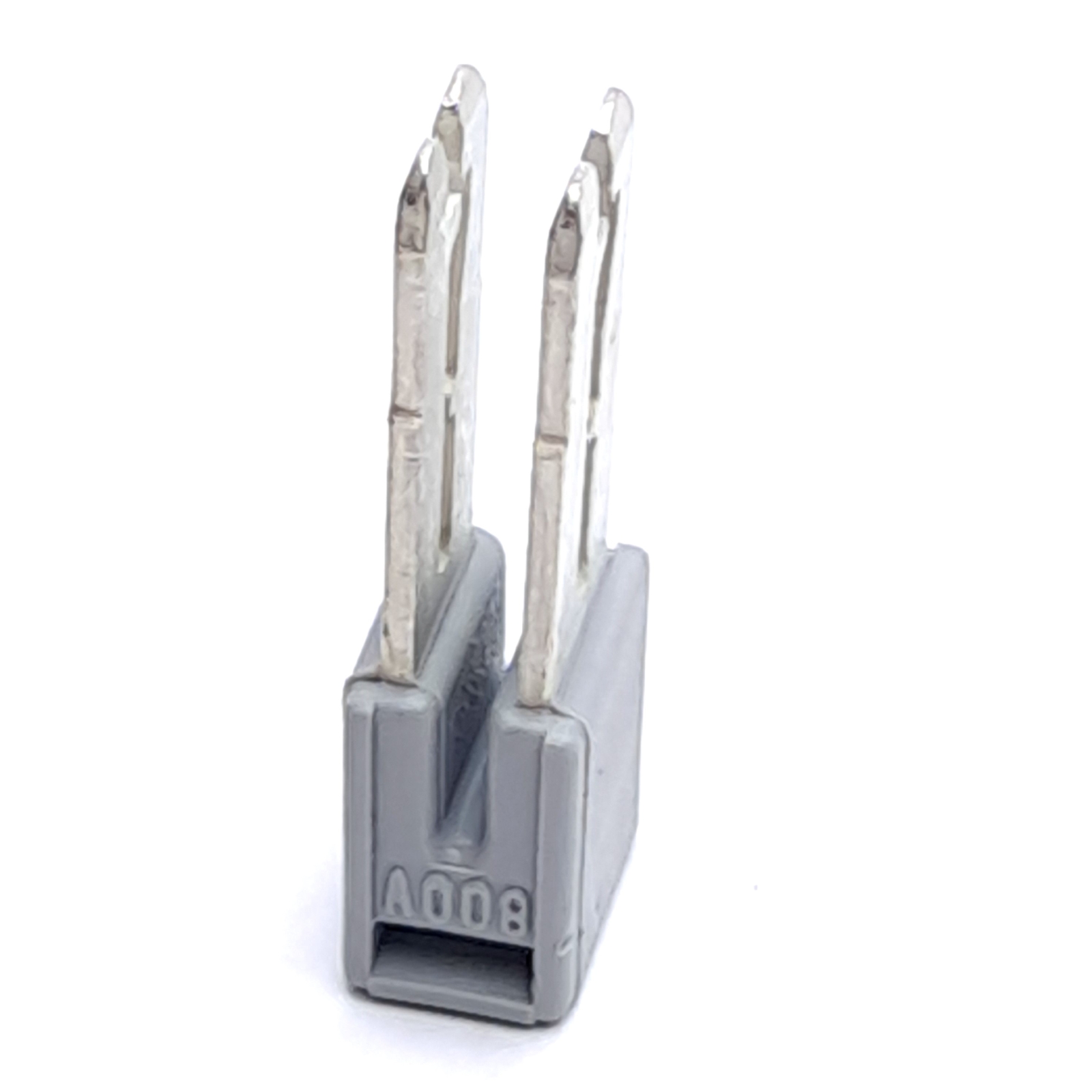 Lot of 110 Wago 281-402 Gray Adjacent Jumper, Rating: 32A, Insulated