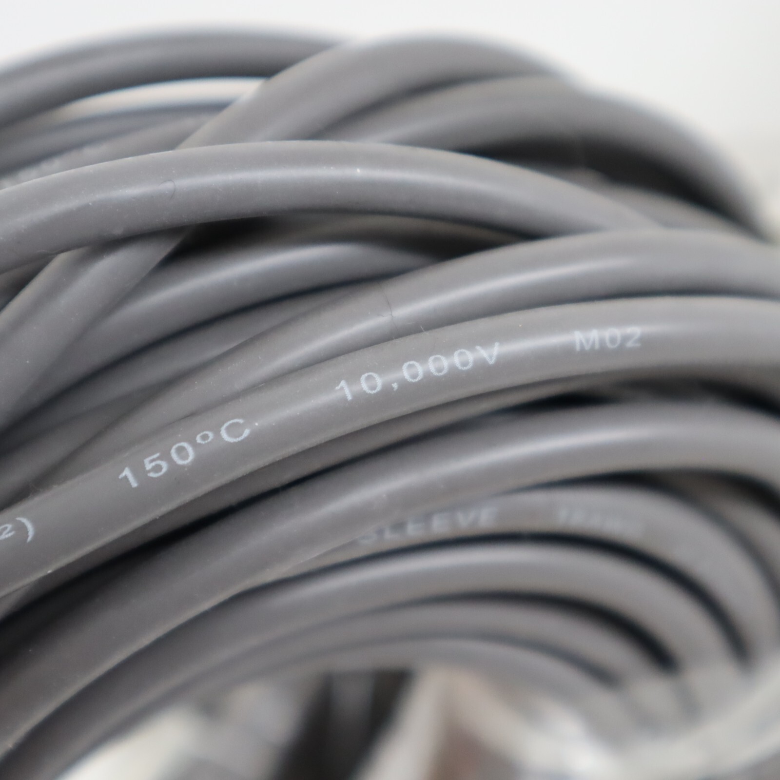 GTO-10 Neon Sign Wire 18 AWG 10k Transco Integral Silicone Sleeve 0.823mm(2)