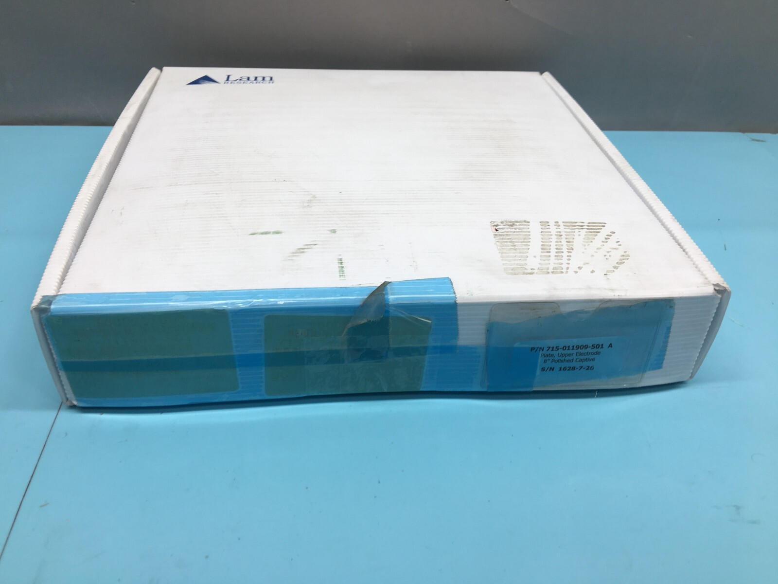 LAM 715-011909-501 PLATE, UPPER ELCTDRODE 8″ POLISHED CAPTIVE, 123435