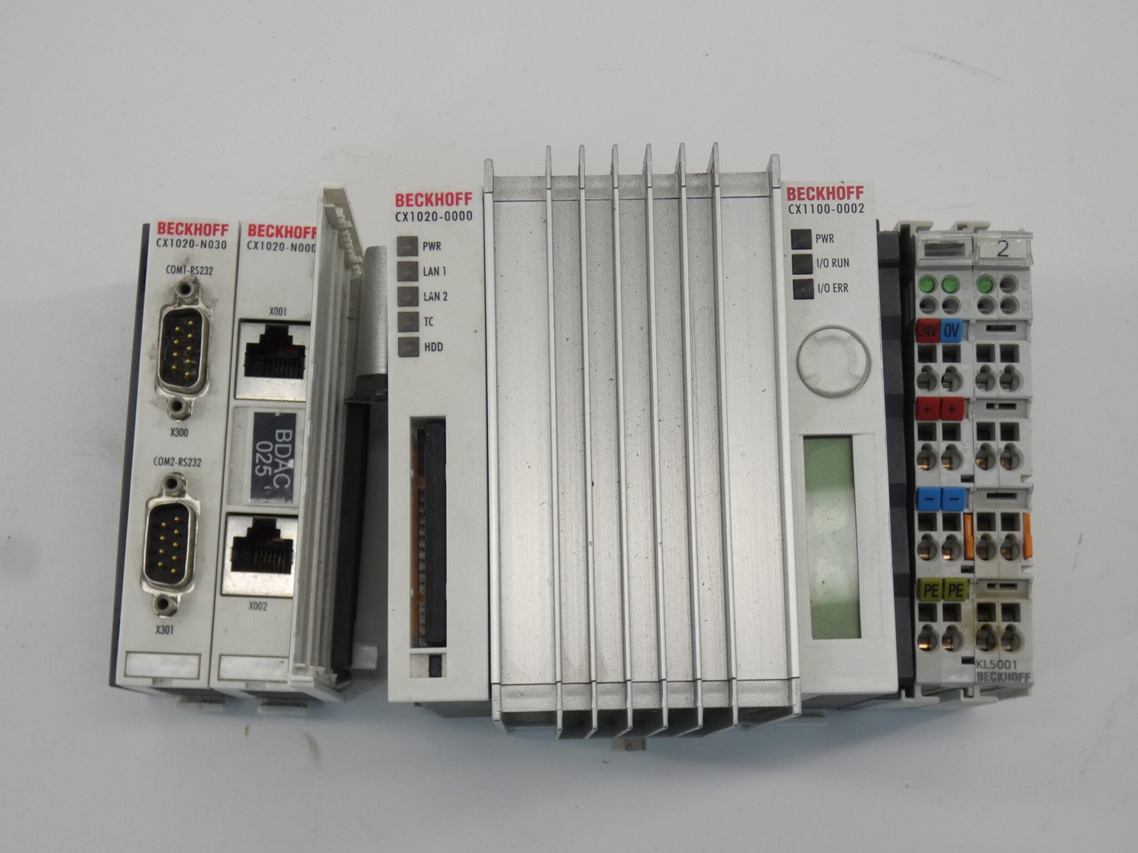*Parts Only* Beckhoff CX1020-0000 CPU Module CX1020-N030 CX1020-N000 CX1100-0002