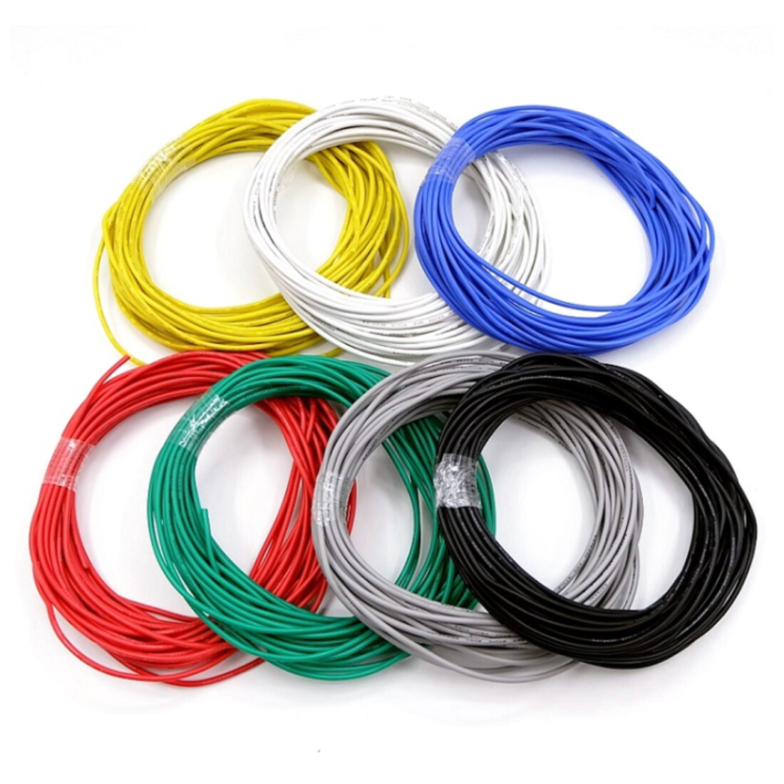 UL3135 Flexible Soft Silicone Wire Cable 10~30AWG Tinned Copper-All Colours/Size