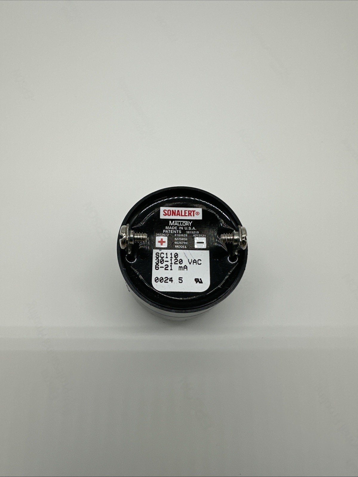 SC110 Mallory Sonalert Transducer 30-120VAC (1693)