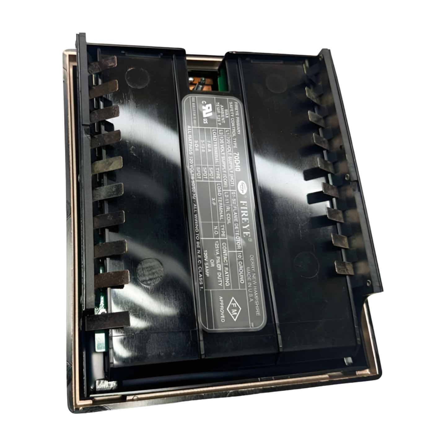 Fireye 70D40 Flame Safeguard Chassis Semi-Automatic Series D, 120V, 1924-03