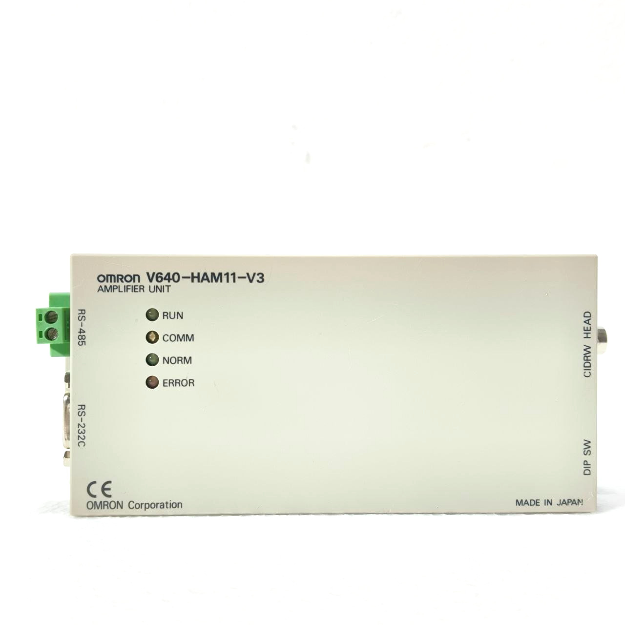 OMRON V640-HAM11-V3 AMPLIFIER UNIT 24 VDC 150 MA V640HAM11V3