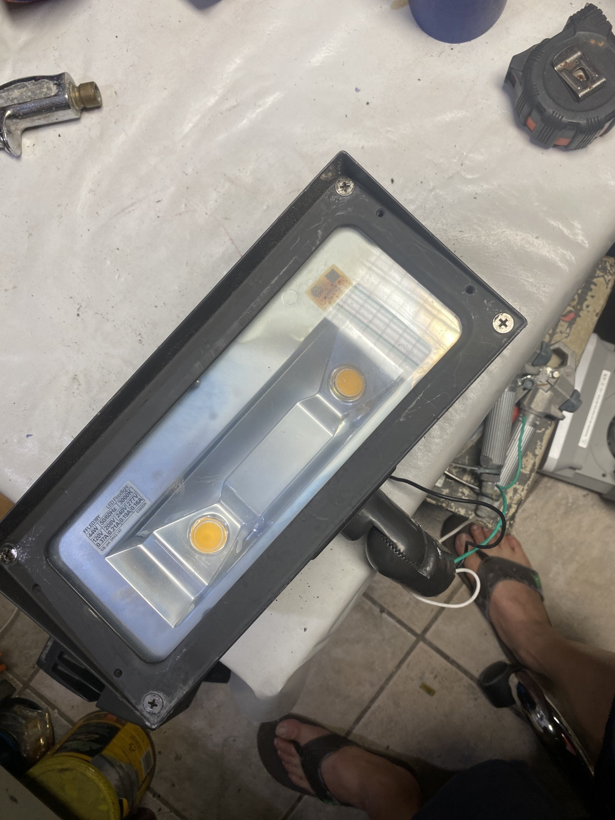 RAB LIGHTING FFLED39Y LED Floodlight 44W 120V (4 PARTS) #5