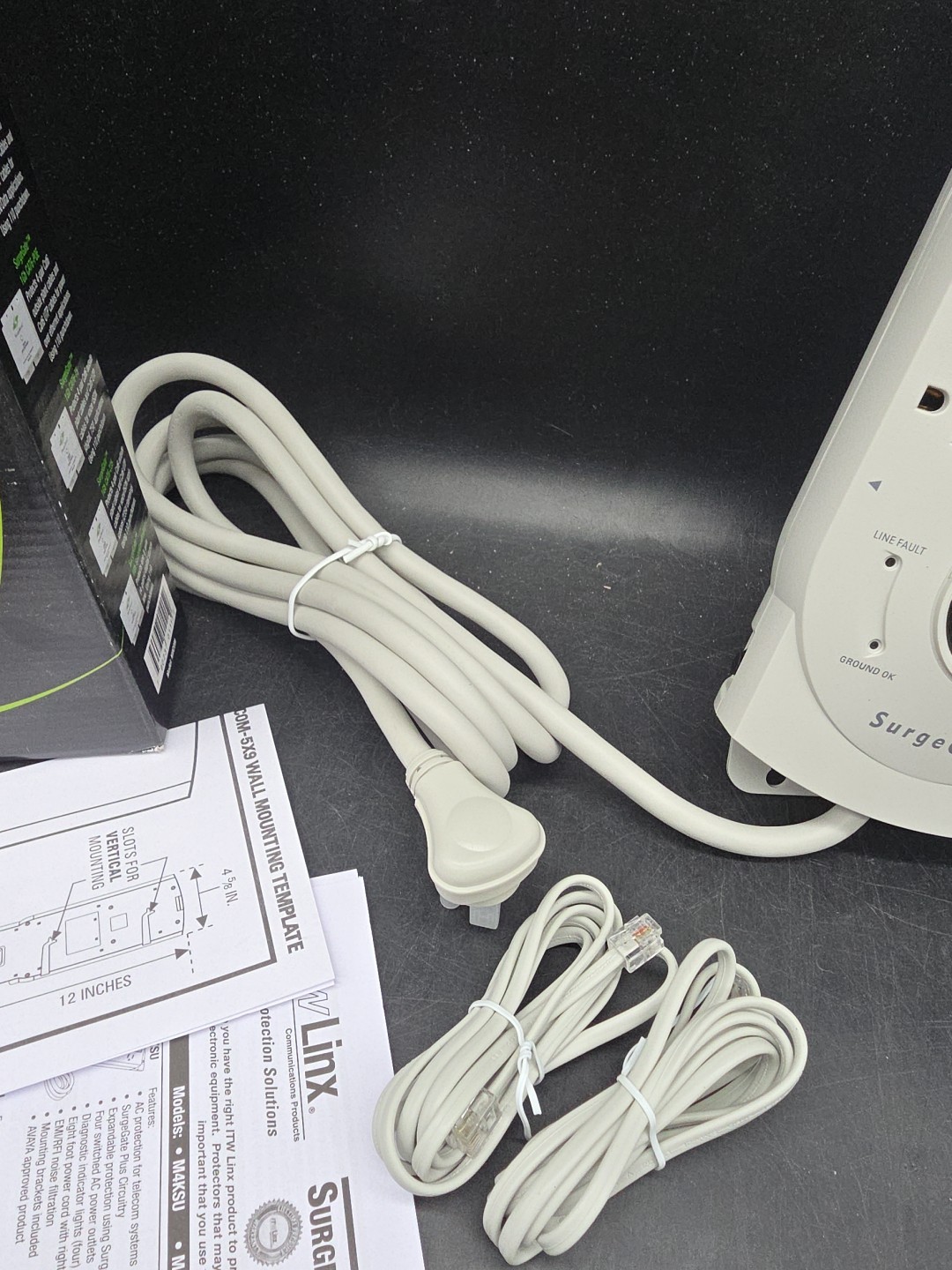 Itw Linx SurgeGate 8 Outlet AC M8com/data