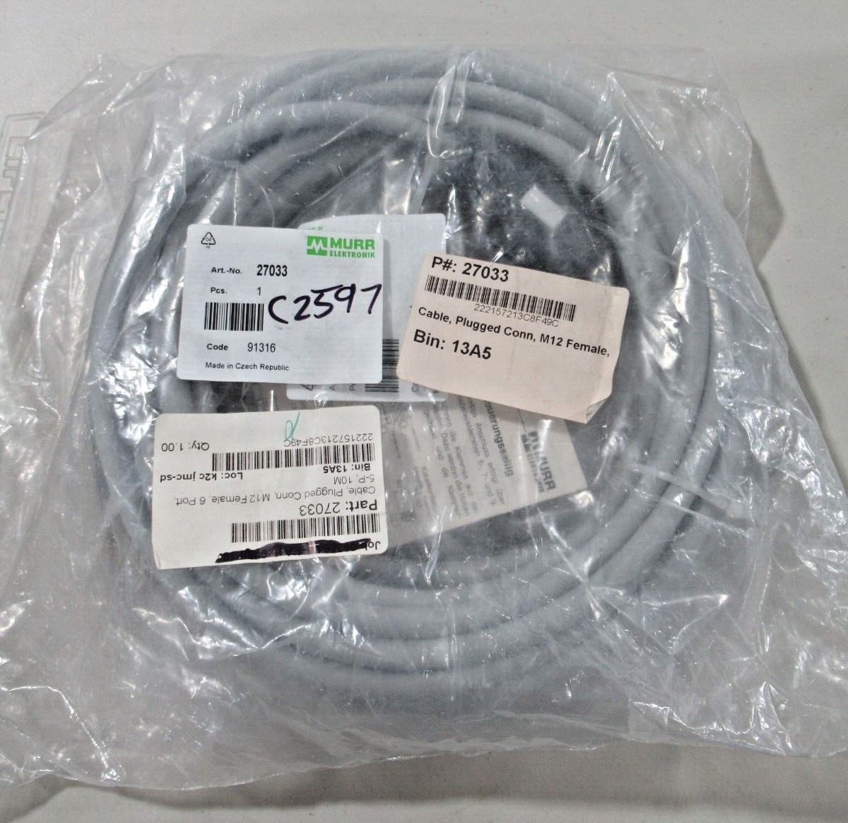 MURR ELEKTRONIK 27033 M12 Distribution Systems & Distribution Module *NEW*
