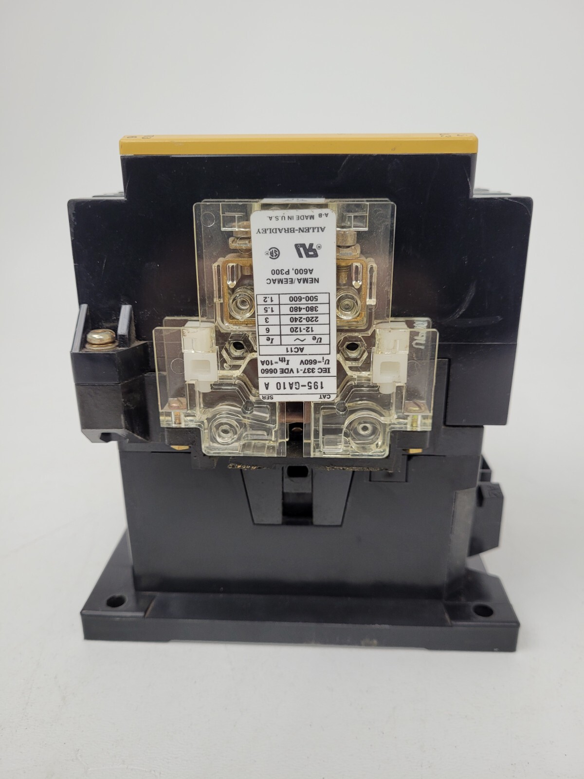 100-A75N*3 Allen-Bradley Contactor 24V Coil 195-GA10 Aux *NEXT DAY OPTION*