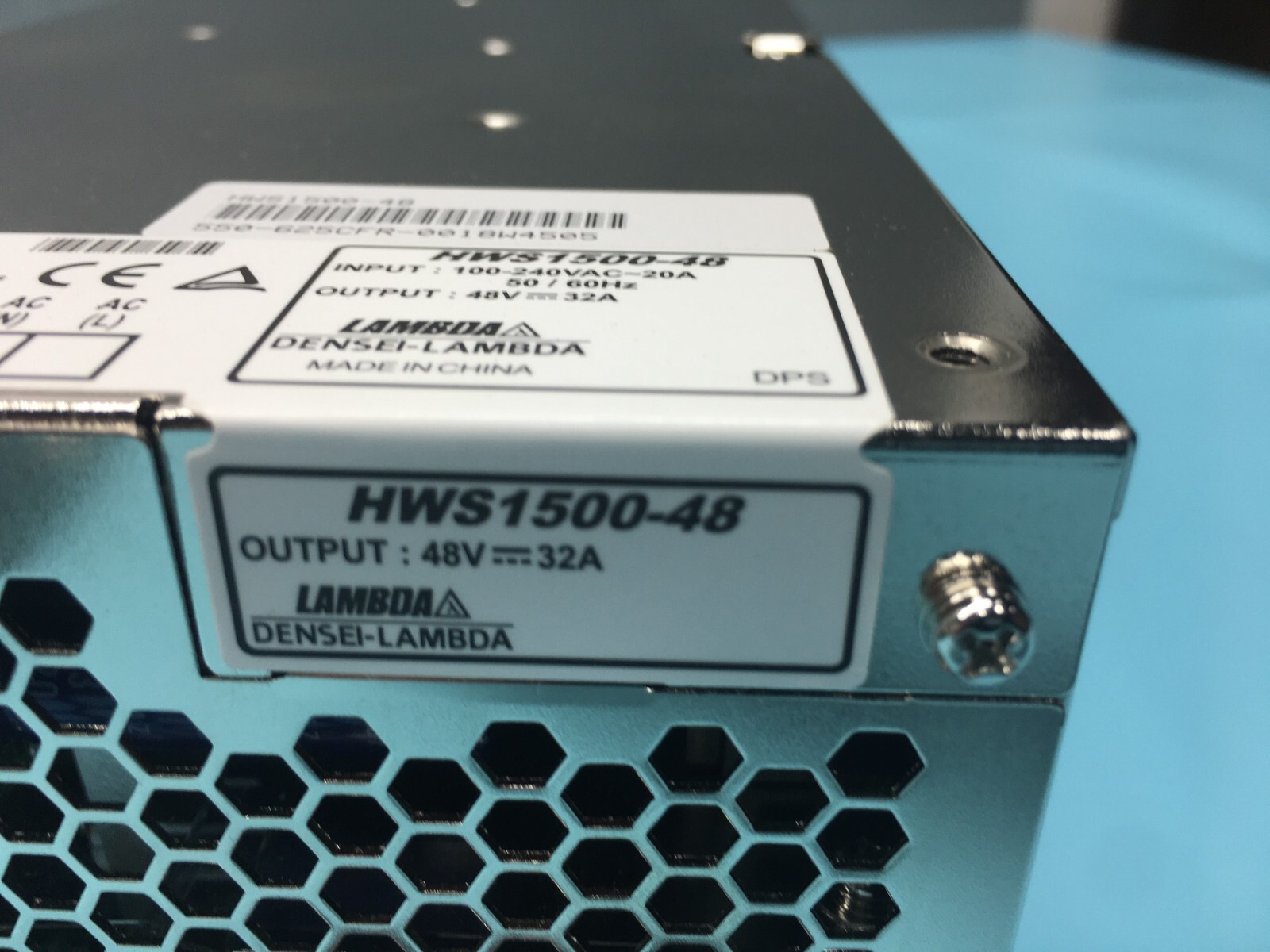 DENSEI-LAMBDA HWS1500-48 AC/DC POWER SUPPLY, 550-625CFR-0018W4505, 118362