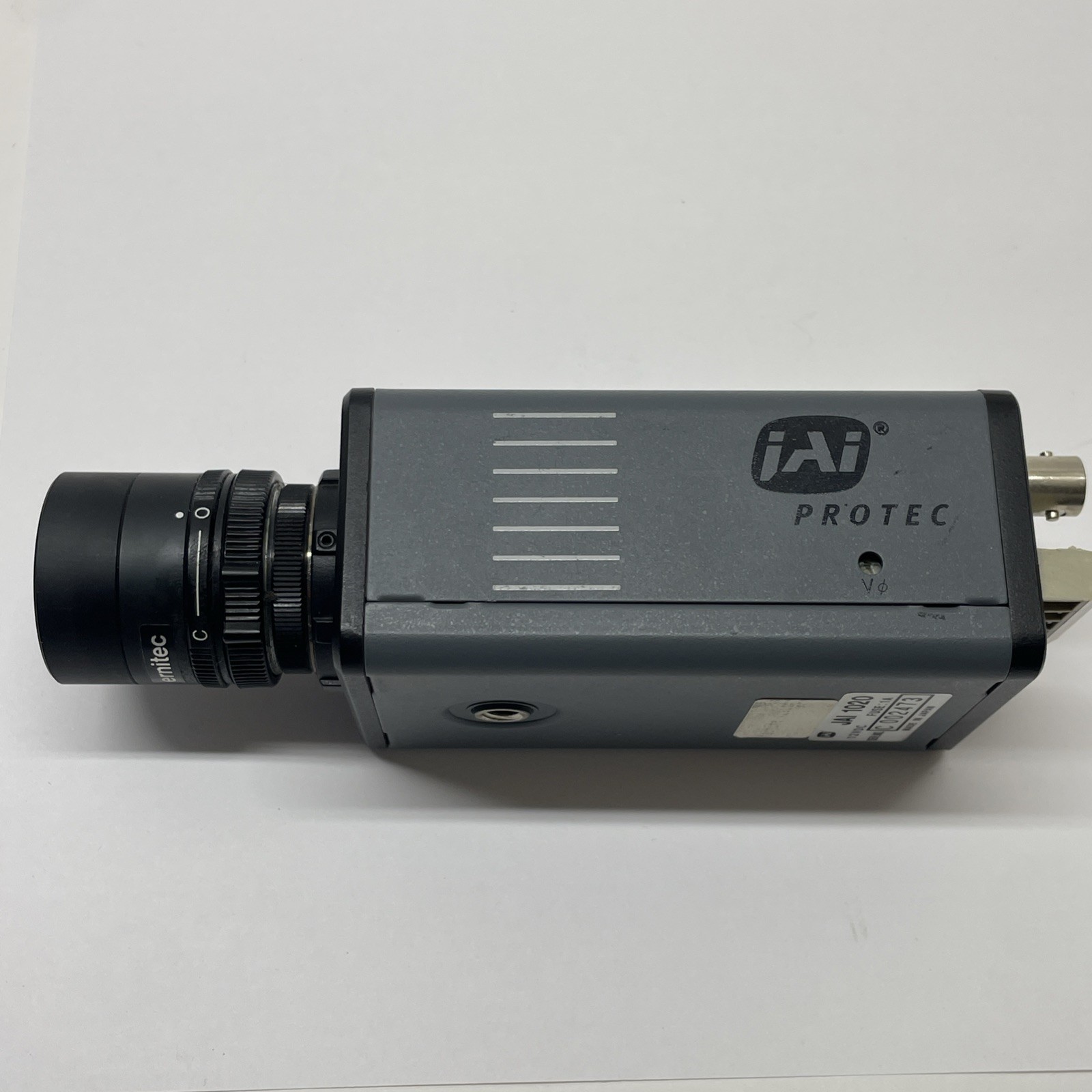 iAi Protec JAI 1020 12VDC 1A Machine Vision Camera C002473 w/ F1.4 6mm TV Lens