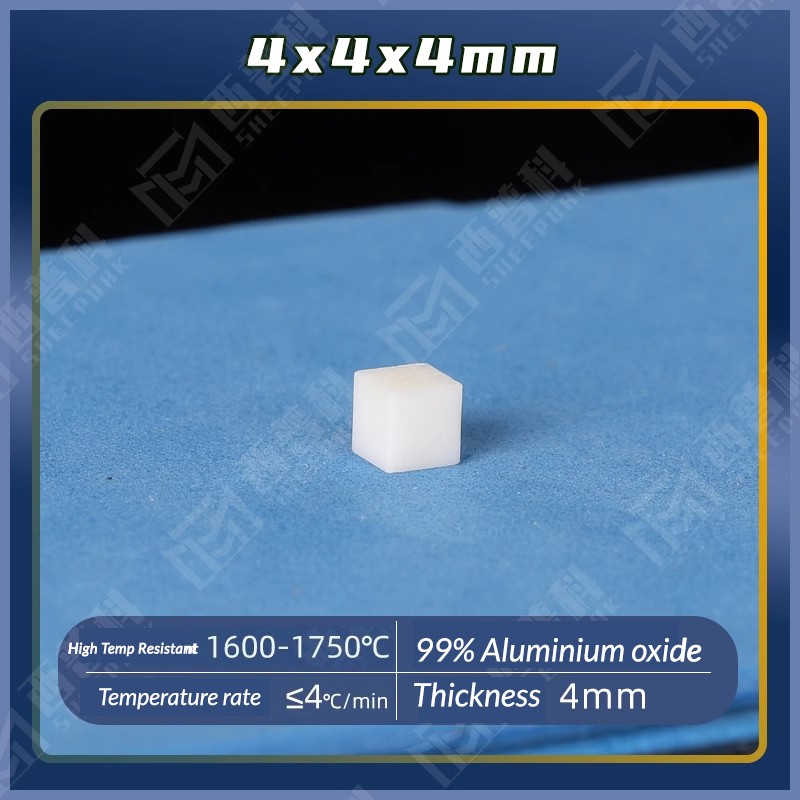 99% Alumin Aluminum Oxide Ceramic Square Plate Sheet High Temperature Resistance