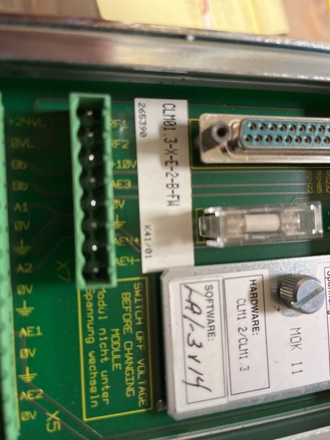 Indramat FWA-CLM1.3-LA1-03VRS-MS Servo Drive – RECONDITIONED!