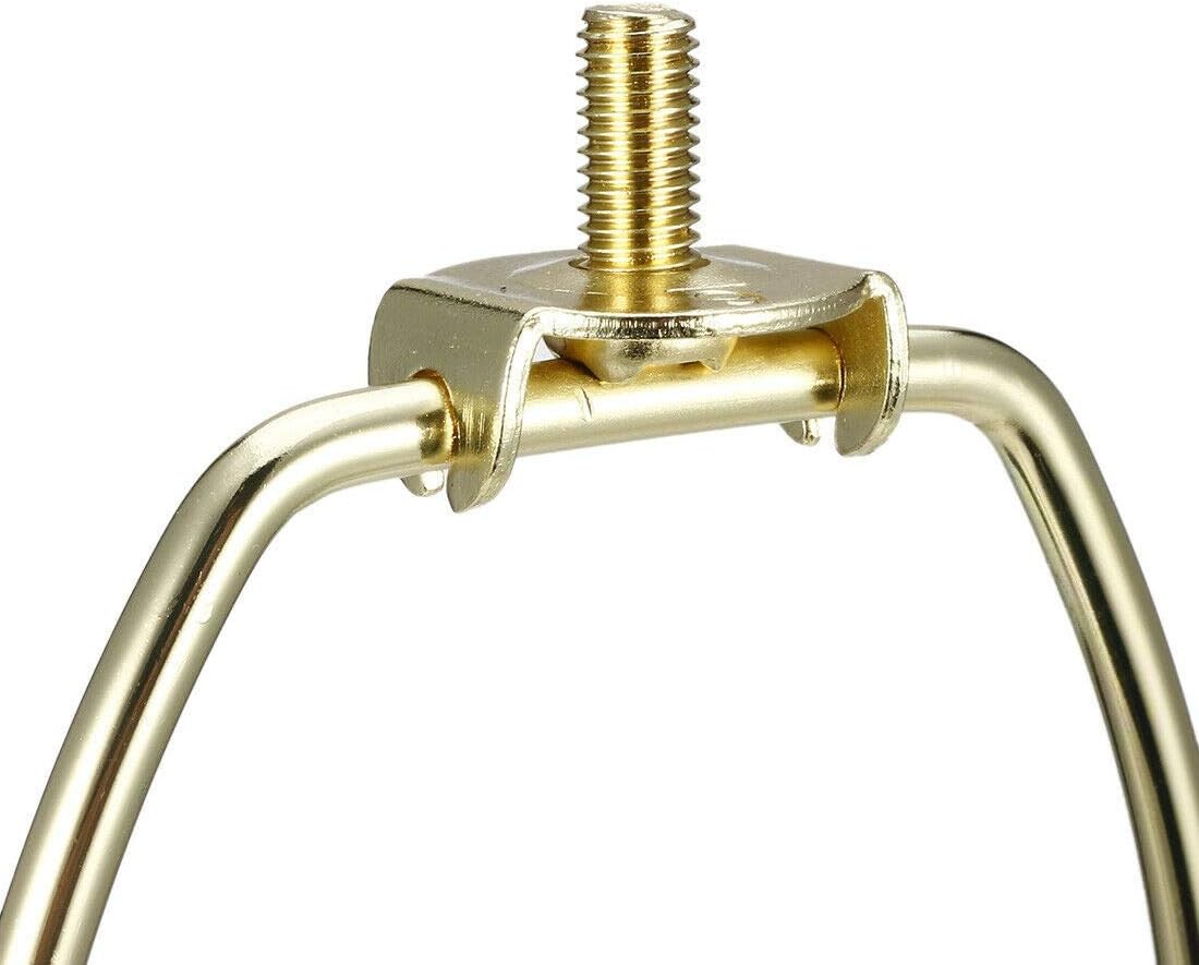 Polished Brass 6 Inch Detachable Lamp Harp Holder Size: 6 inch (Brass)