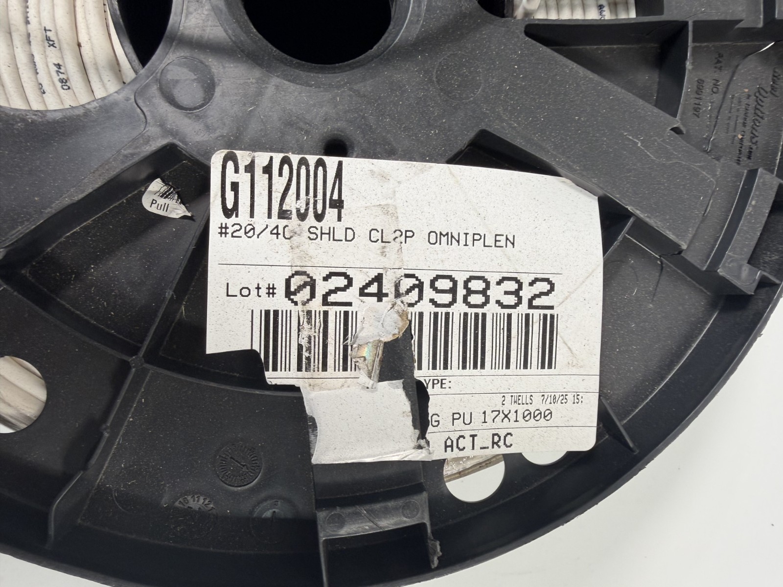 OmniCable G112004 1000ft Shielded OMNIPLEN Control Cable 20 AWG 4C CMP Plenum