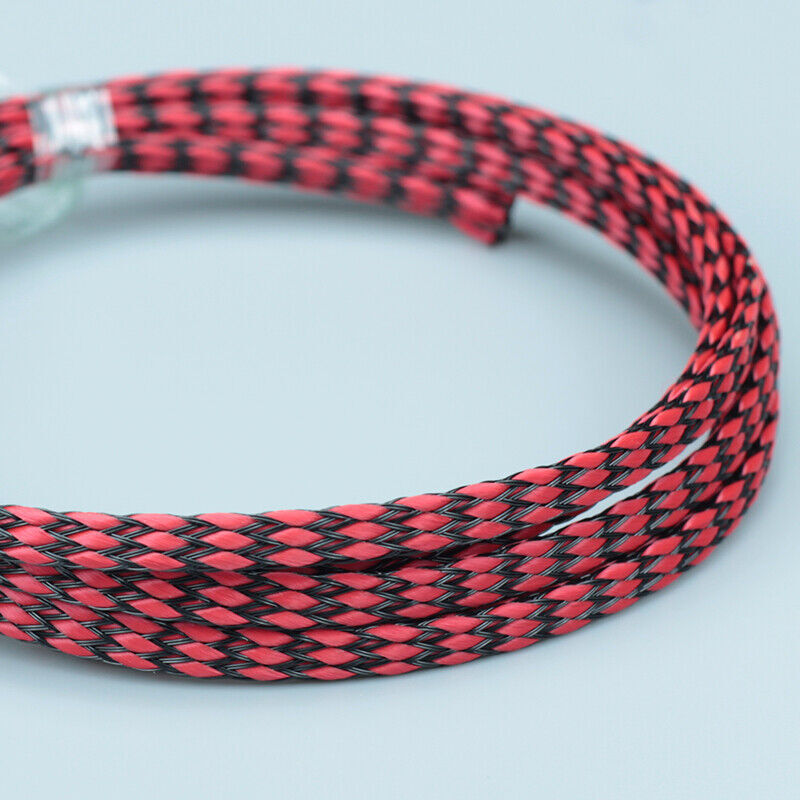 PP/PET Expandable Wire Cable Sleeving Sheathing Braided Loom Tubing Harnessing