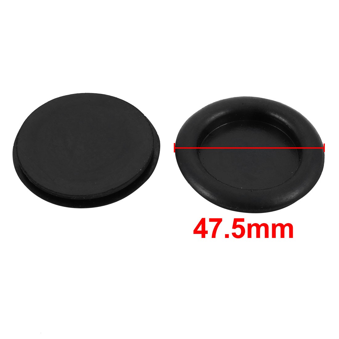10Pcs 40mm Drill Hole Diameter Electrical Rubber Wire Protection Grommet Gasket