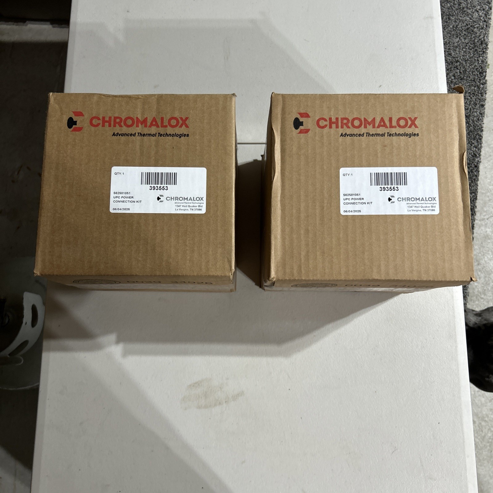 Chromalox 393553 562581051 UPC Power Connection Kit New In Package See Pics