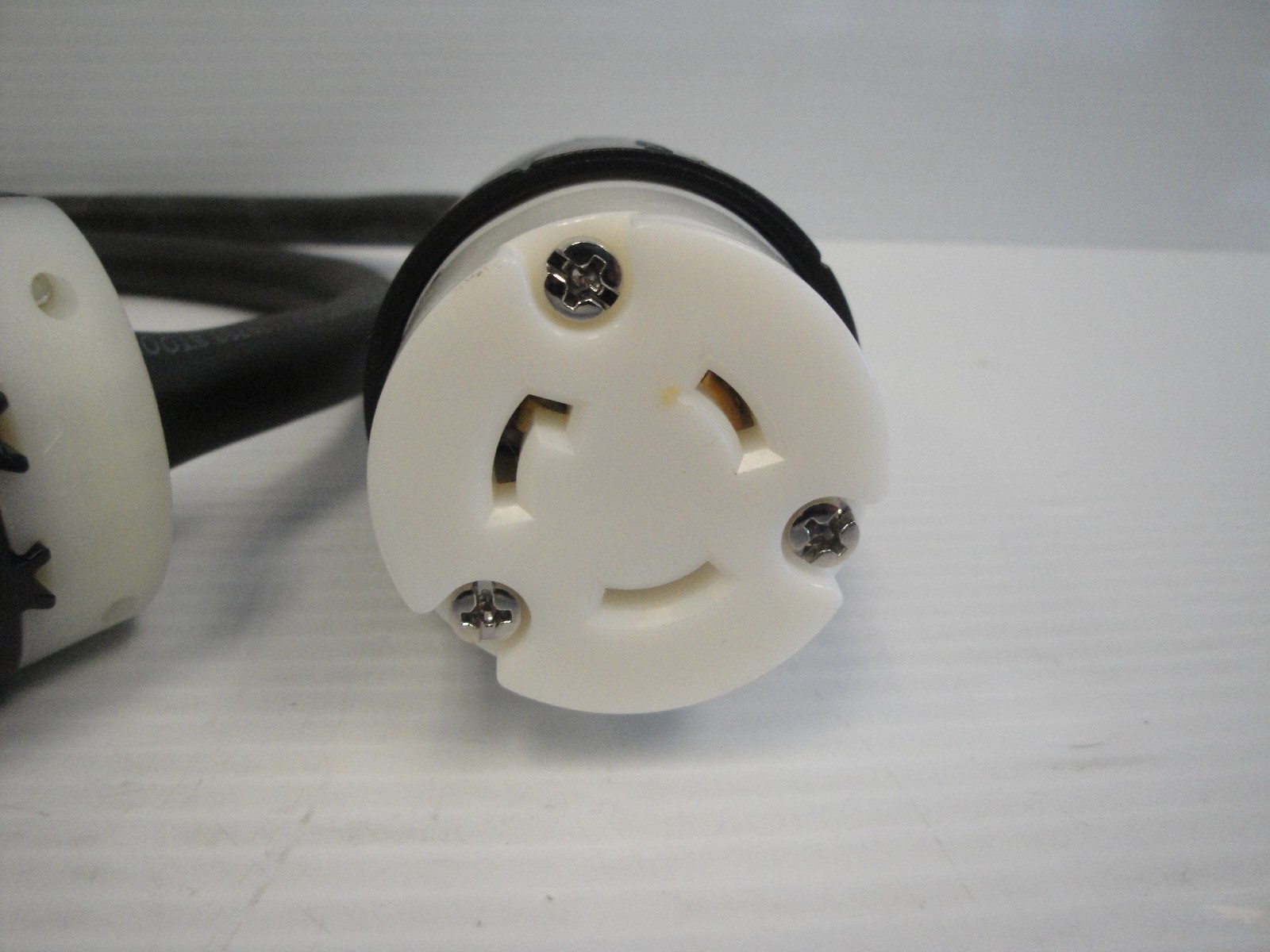 Lot of (2) Power Cords 2ft P-136-29-MSHA 10 AWG 3/C SOOW 600V Water Resistant