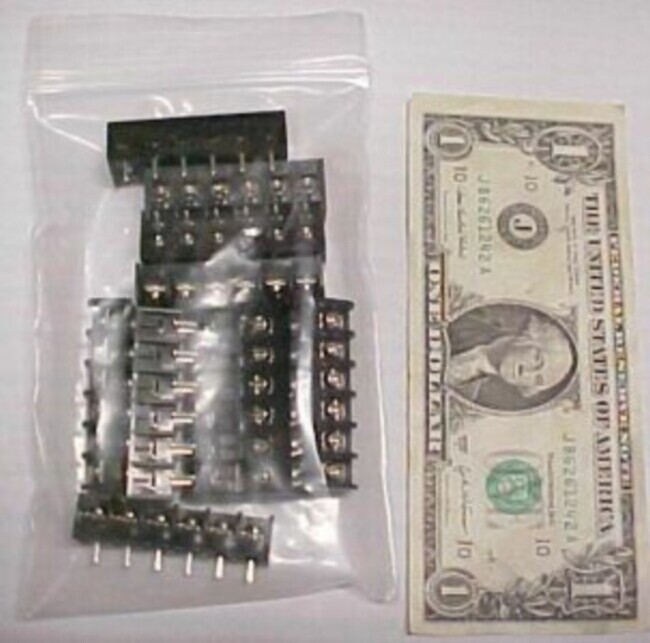Lot 10 Circuit Board Terminal Block Barrier Strips 15A PCB Connectors Electrical