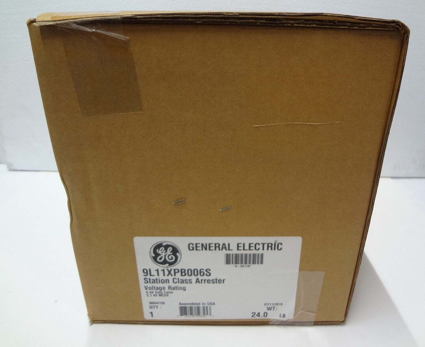 GE General Electric 6 KV Tranquell Polymer Lightning Arrester 5.1 KV Mcov