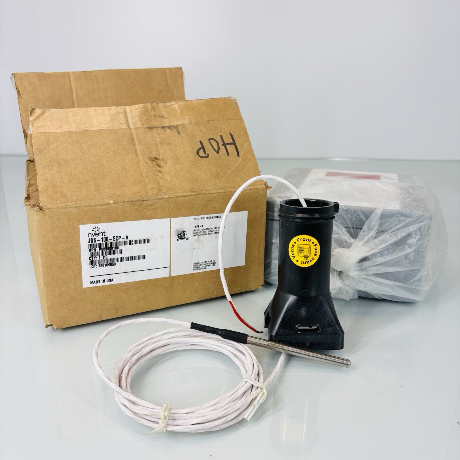 nVent Raychem JBS-100-ECP-A Digital Thermostat Type 4X Heat Trace – Brand New