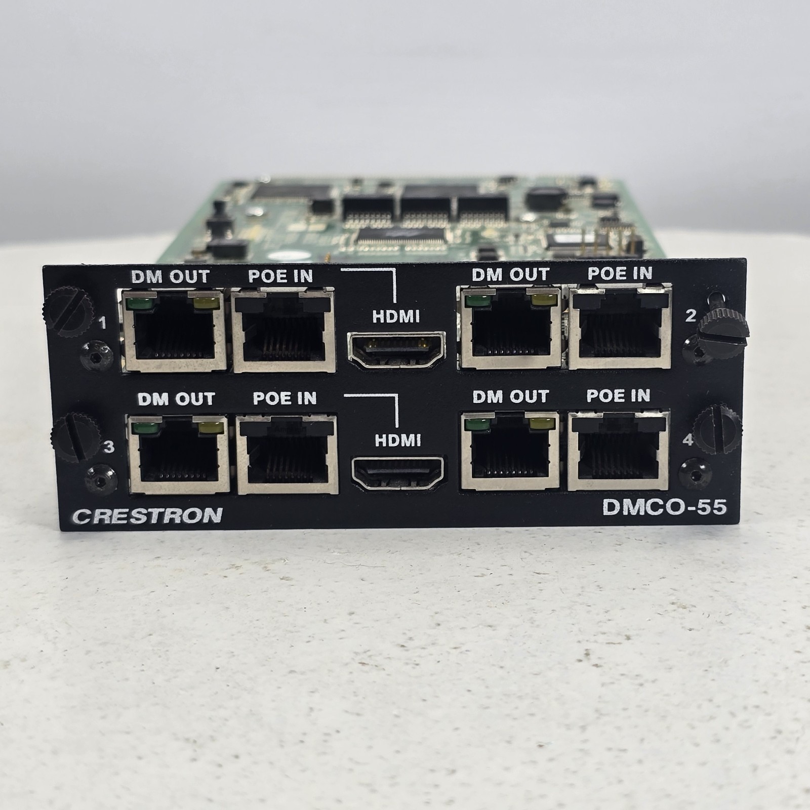 Crestron DMCO-55 4 DM 8G+ w/2 HDMI Output Card DM-MD8X8, DM16X16, & DM-MD32X32