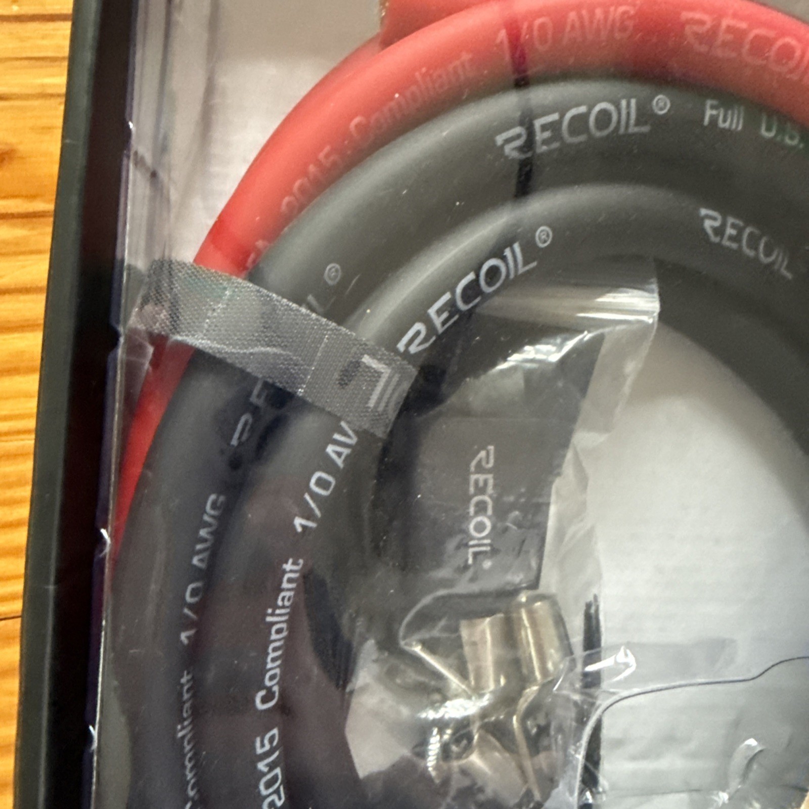 Recoil PBG3 1/0 Gauge OFC Copper Big 3 Amp Wiring Kit 350A Car Audio Upgrade