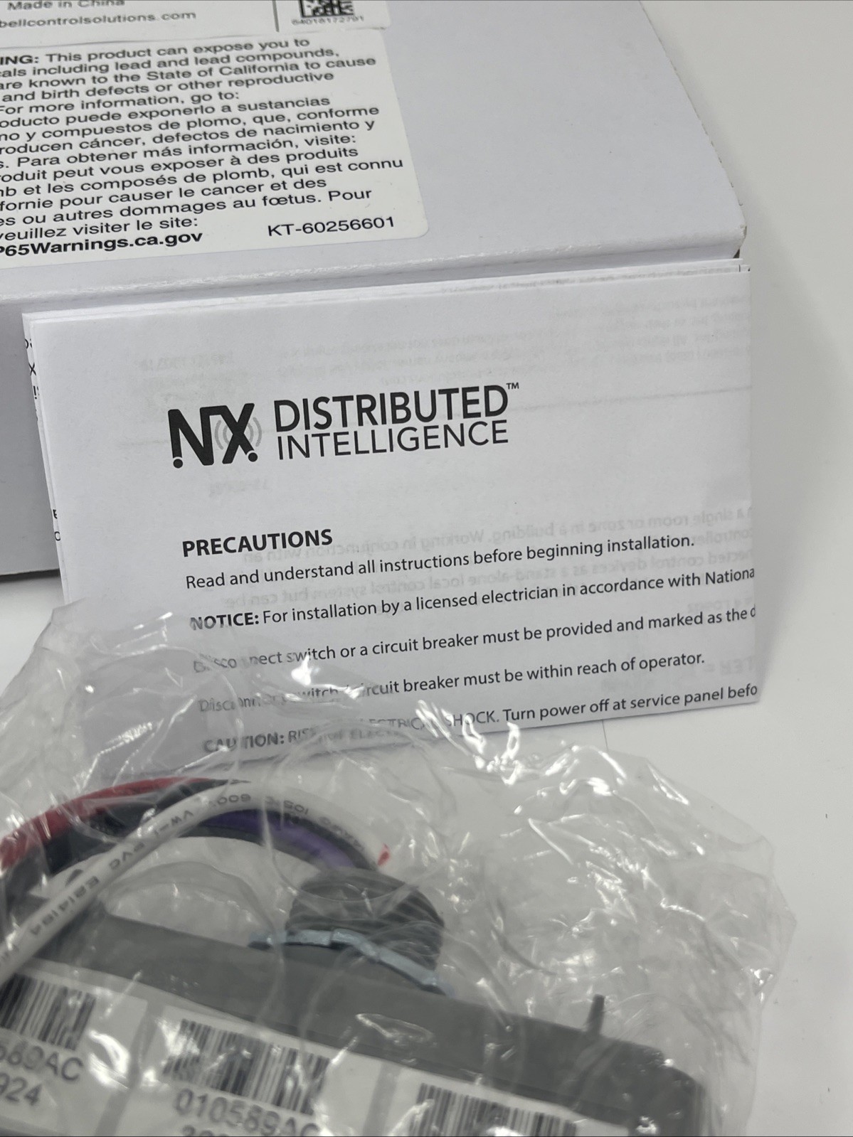 Hubbell NX Lighting Controls Room Controller NXRCFX2-1RD-UNV
