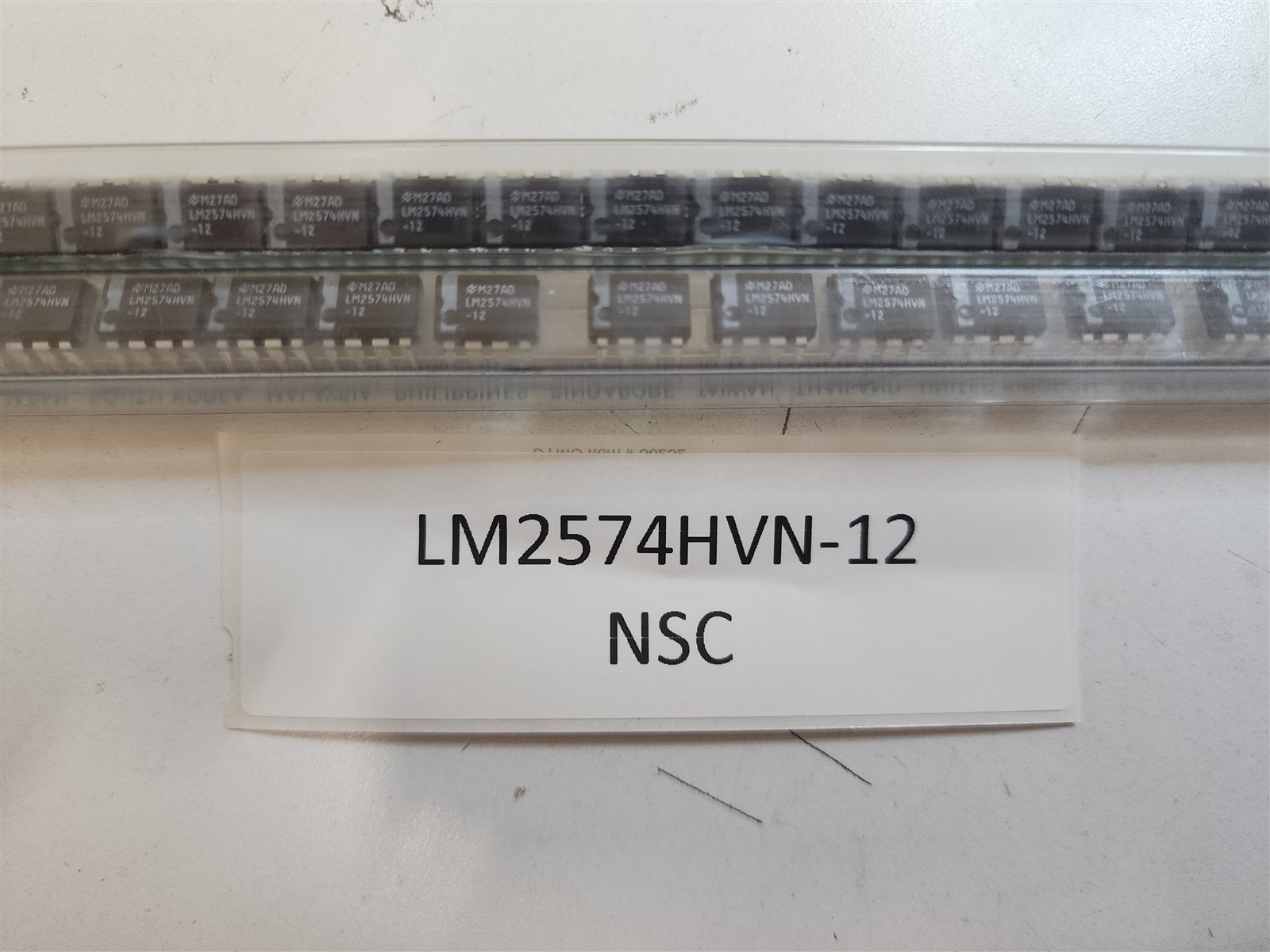 LM2574HVN-12 NSC IC REG BUCK 12V 500MA 8PDIP 4 PIECES