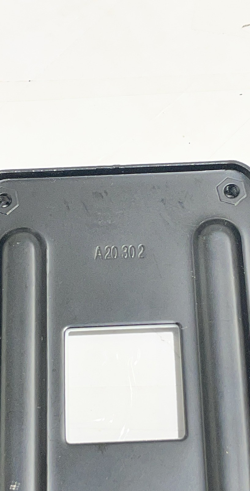 Metal Mounting Plates Back Plate Marked AM4 A20 302 A20 383 Lot Of 2