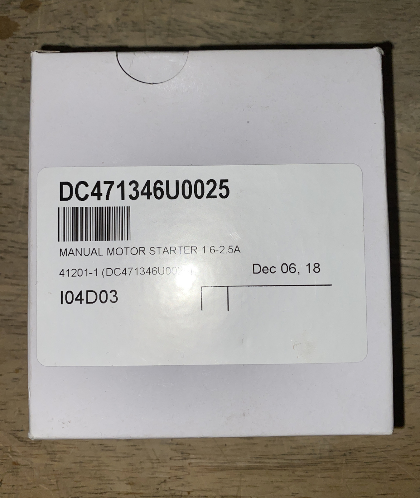 Cerus Industrial Franklin CMS-32H Manual Motor Starter