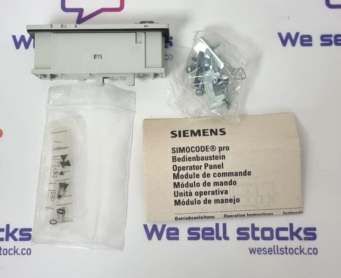SIEMENS SIMOCODE PRO 3UF7200-1AA00-0 Operator Unit