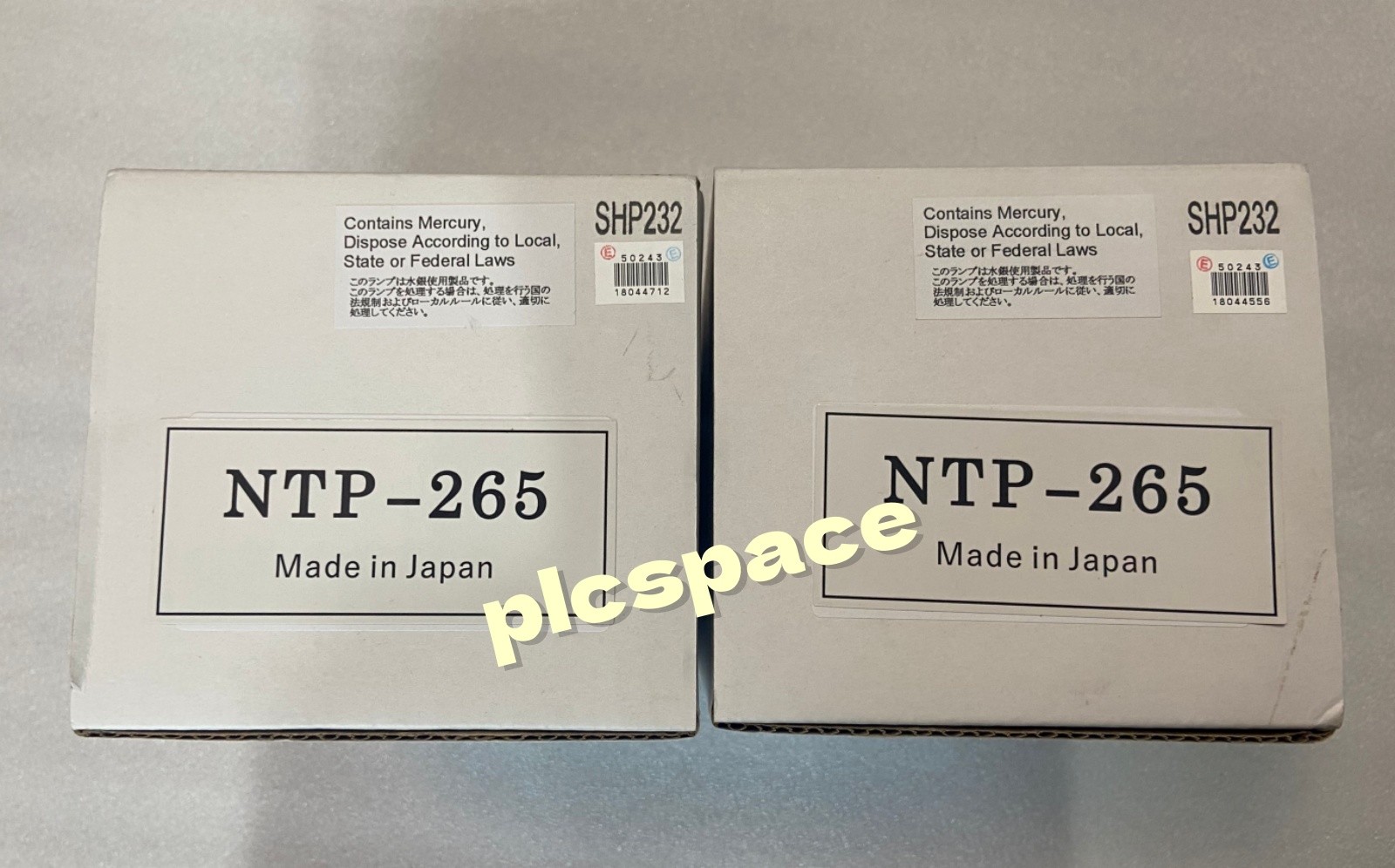 NTP-265 Light bulb Brand new DHL