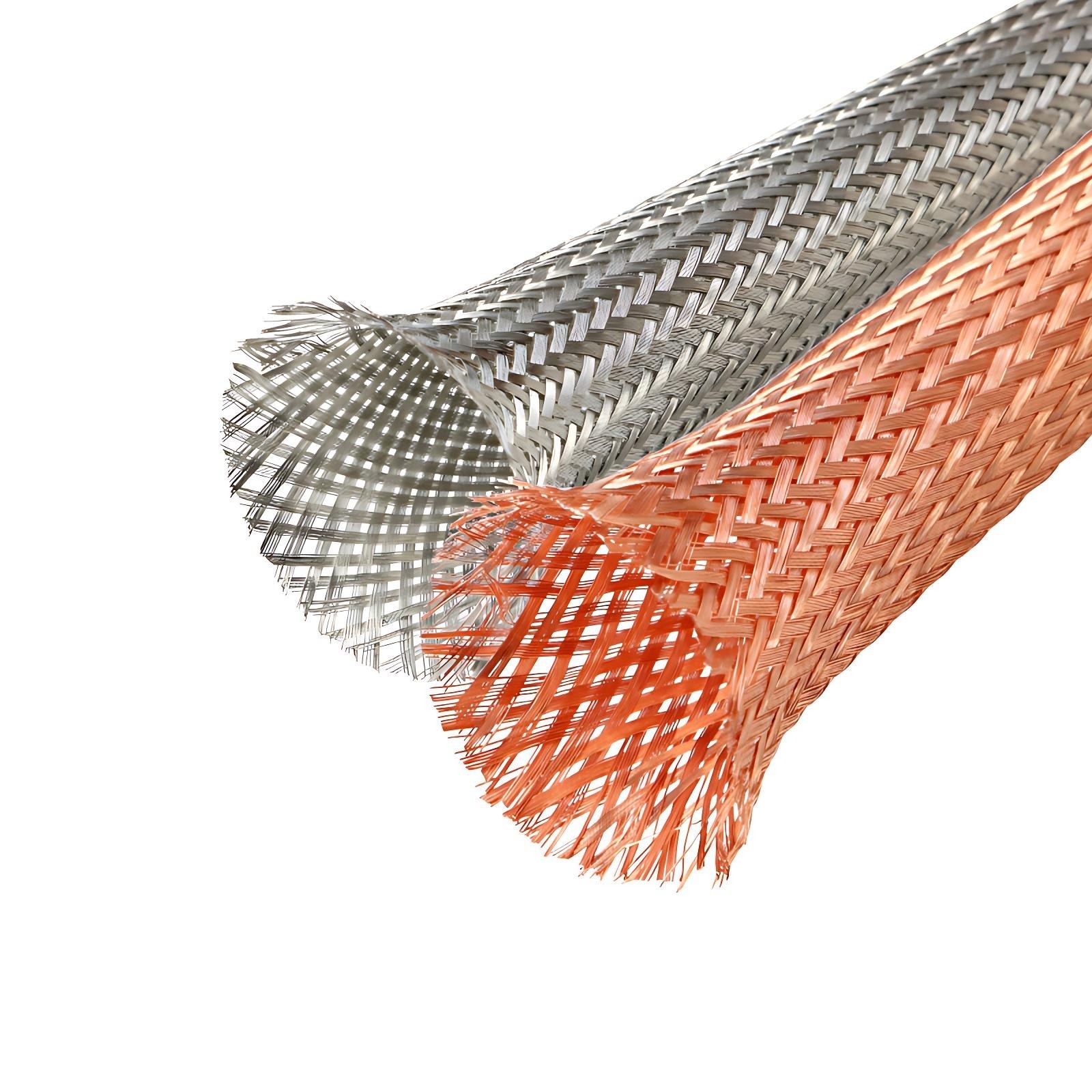 Tinned Copper/Pure Copper Metal Shielding Braided Sleeving 2/4/6/8/10/12mm-28mm