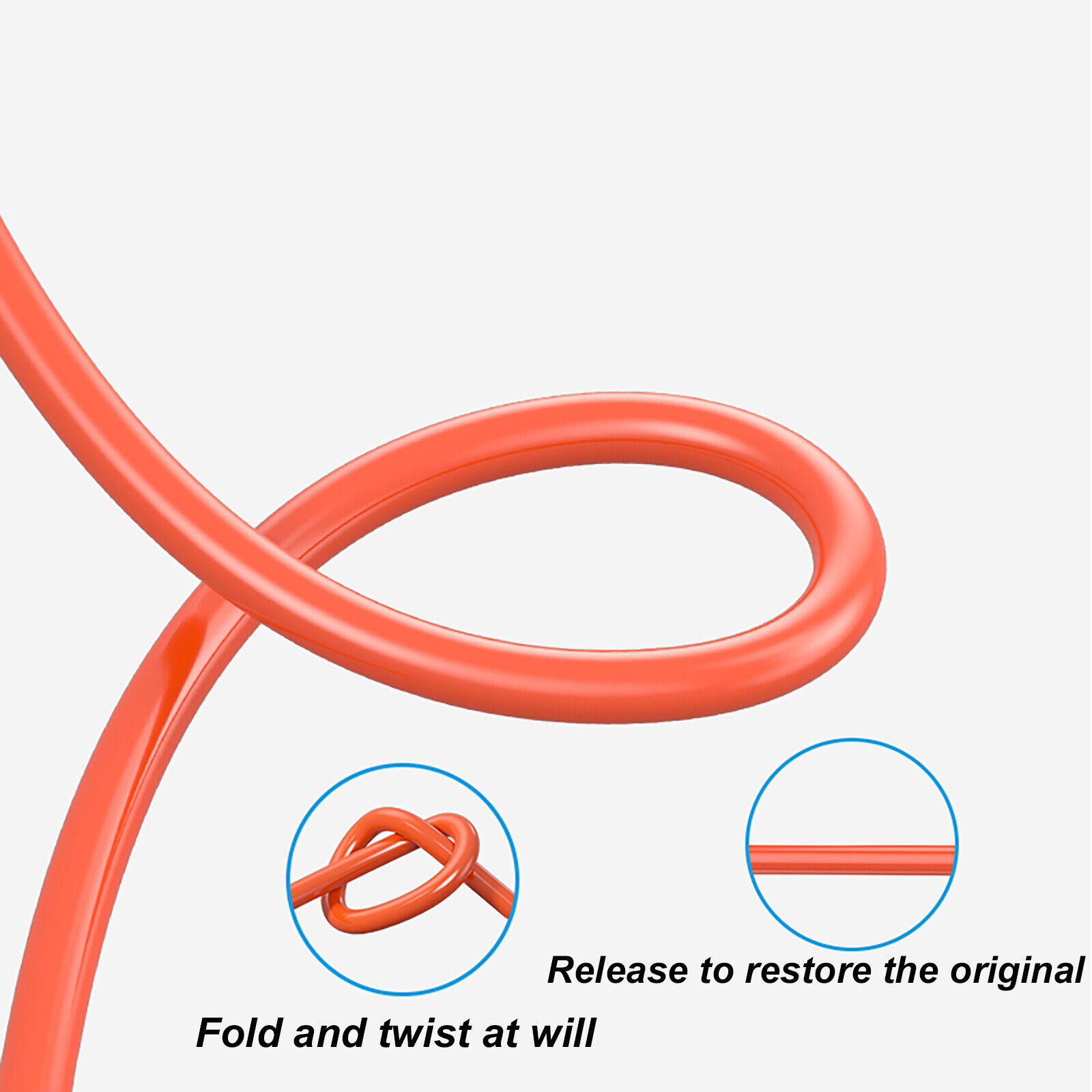 Polyurethane Flexible Tubing Pneumatic PU Pipe Tube Hose – Air Chemical Fuel Oil