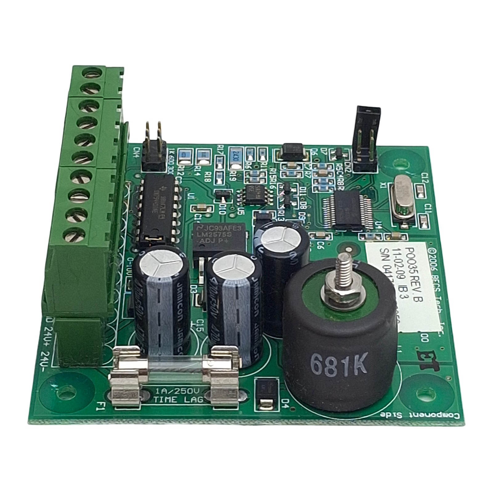 Parker 952956 1200342 POO35 REV.B Sporlan IB3 Interface Board, 24VDC, SDR-3/X