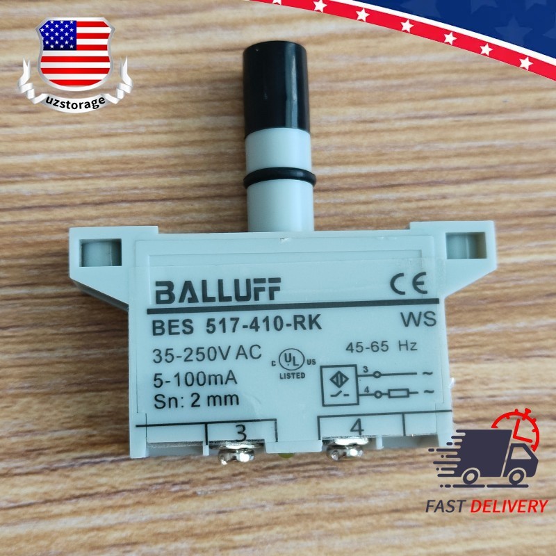 For Balluff BES02MW BES 517-410-RK Inductive Proximity Switch Sensor 35-250VAC