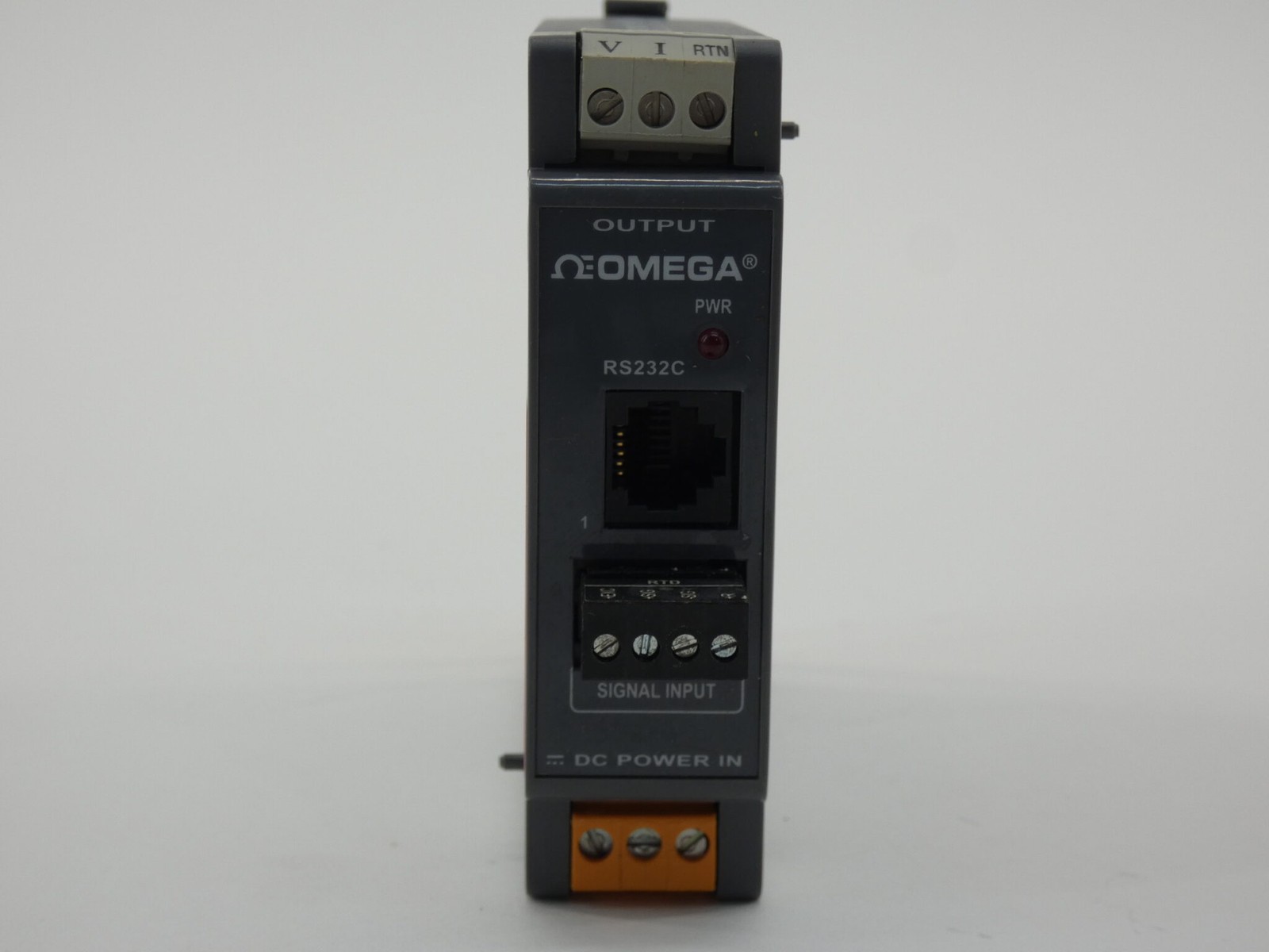Omega IDRN-RTD Signal Conditioner w/ RS232C Communication Input 10-32VDC Outp…