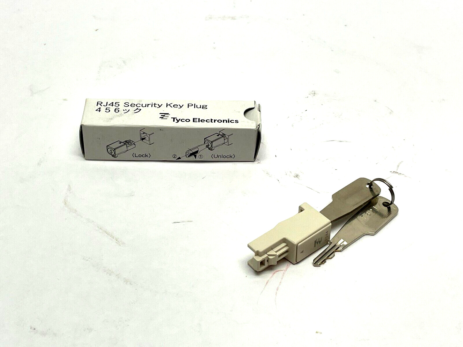 Tyco Electronics 1871456-1 Security Key Plug RJ-45