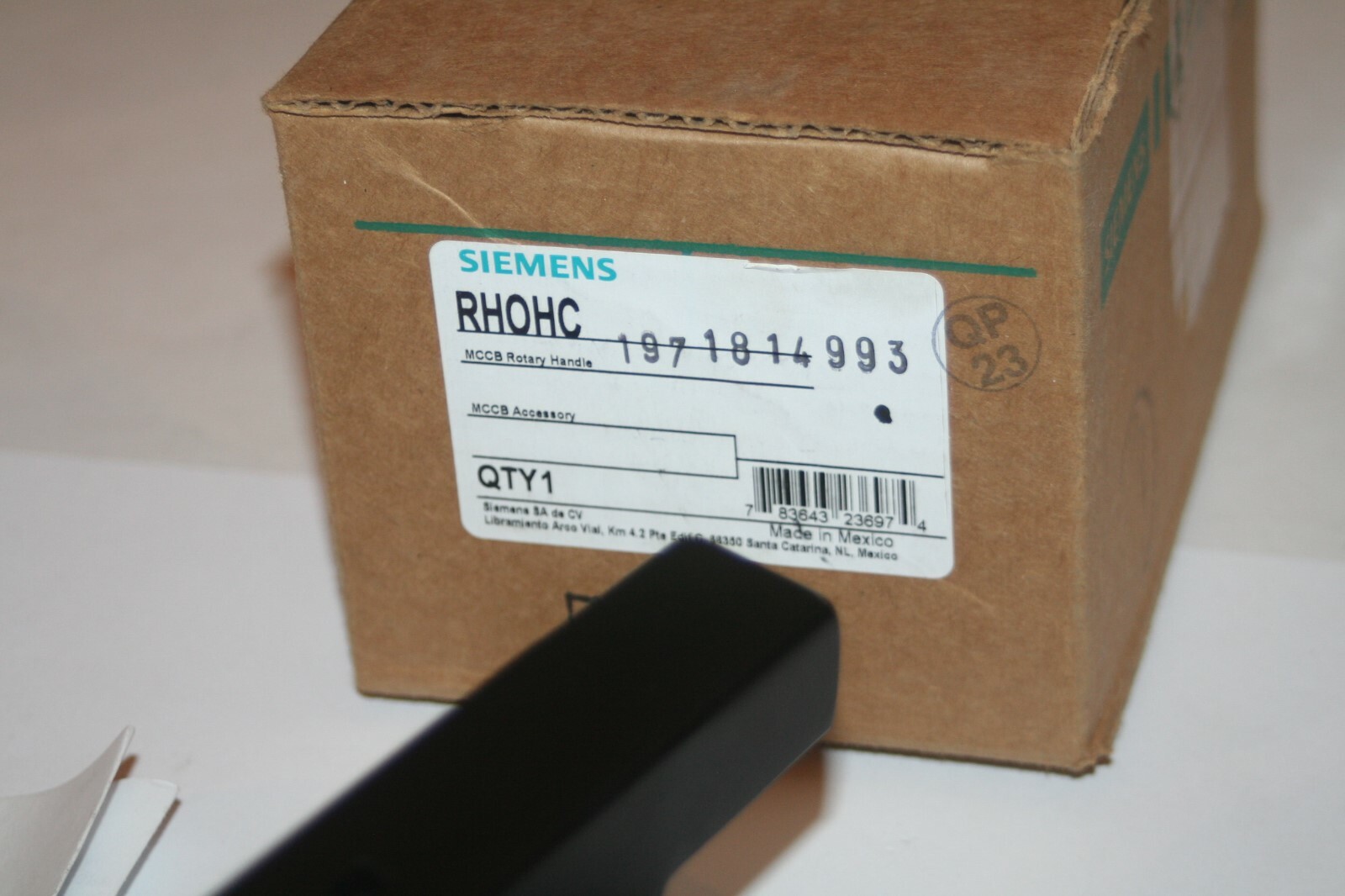 SIEMENS – RHOHC MCCB Sentron™ CoMPact Door Mount Rotary Operating Handle * NEW *