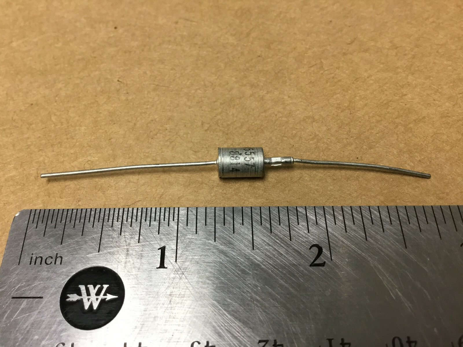 (1 PC) JAN1N5557 Diode TVS Single Uni-Dir 49.3V 1.5KW 2-Pin DO-13