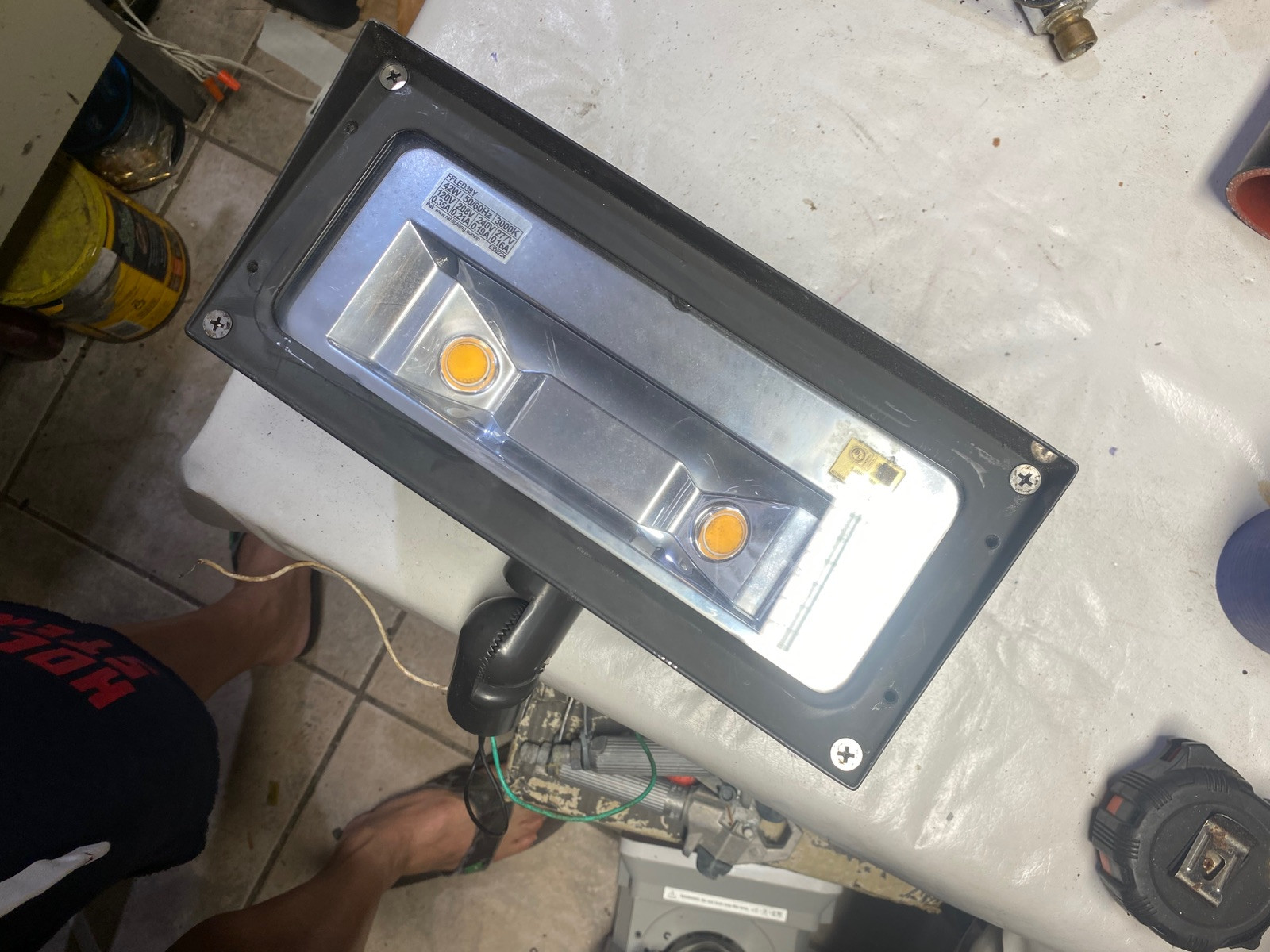RAB LIGHTING FFLED39Y LED Floodlight 44W 120V (4 PARTS) #10