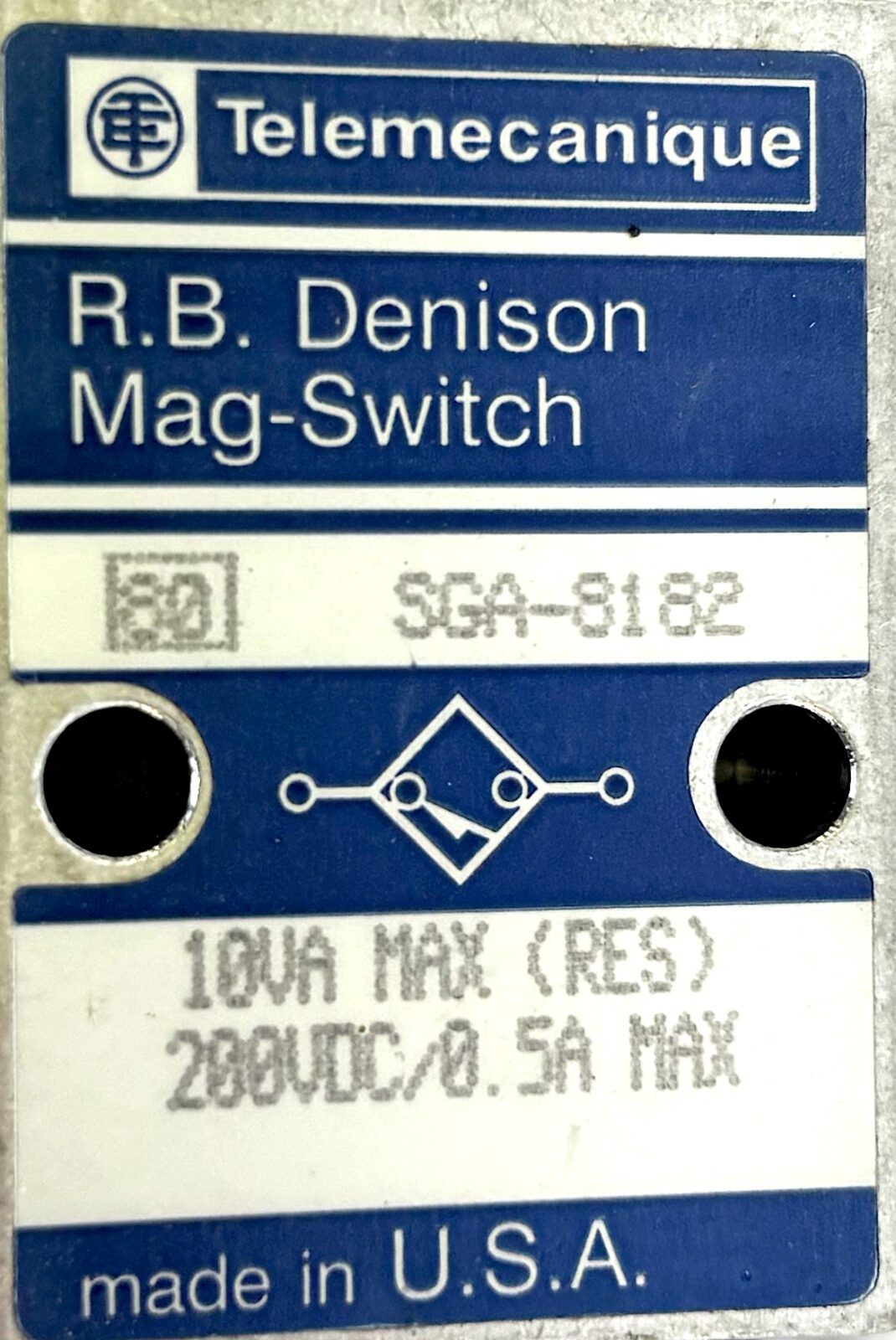 Telemecanique SGA-8182 Proximity Sensor (New In Box)