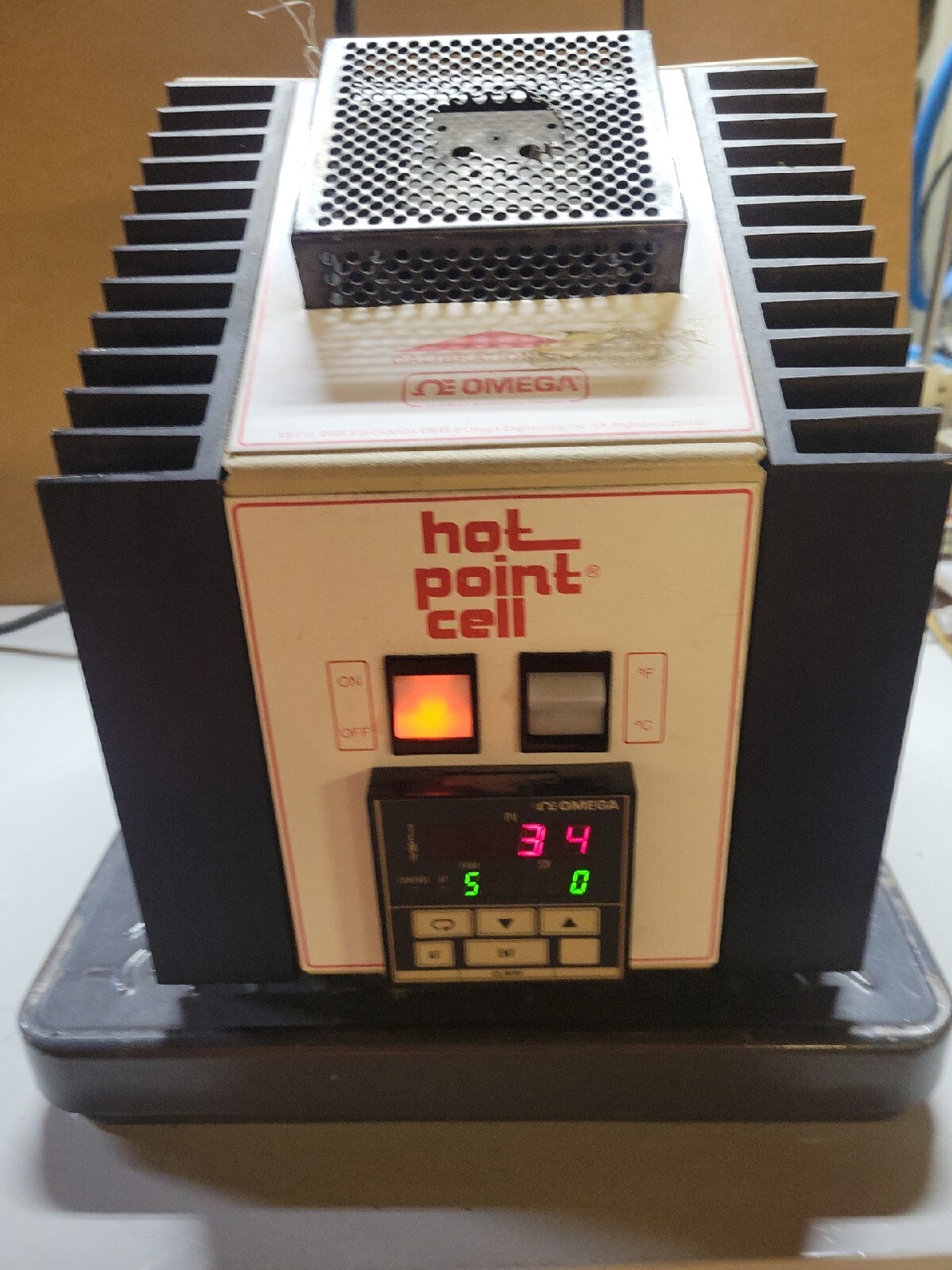 Omega CL900 CL950.110 CL95100 Hot Point Cell Dry Block Probe Calibrator | 115v