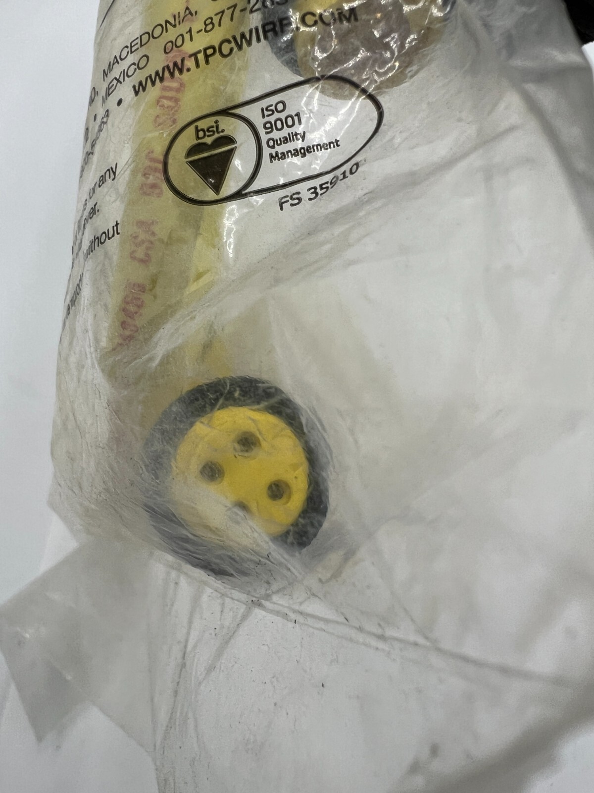 TPC Wire & Cable Super-Trex CordSet Mini 16/4 Male/Female 6 Ft CL24E05F006