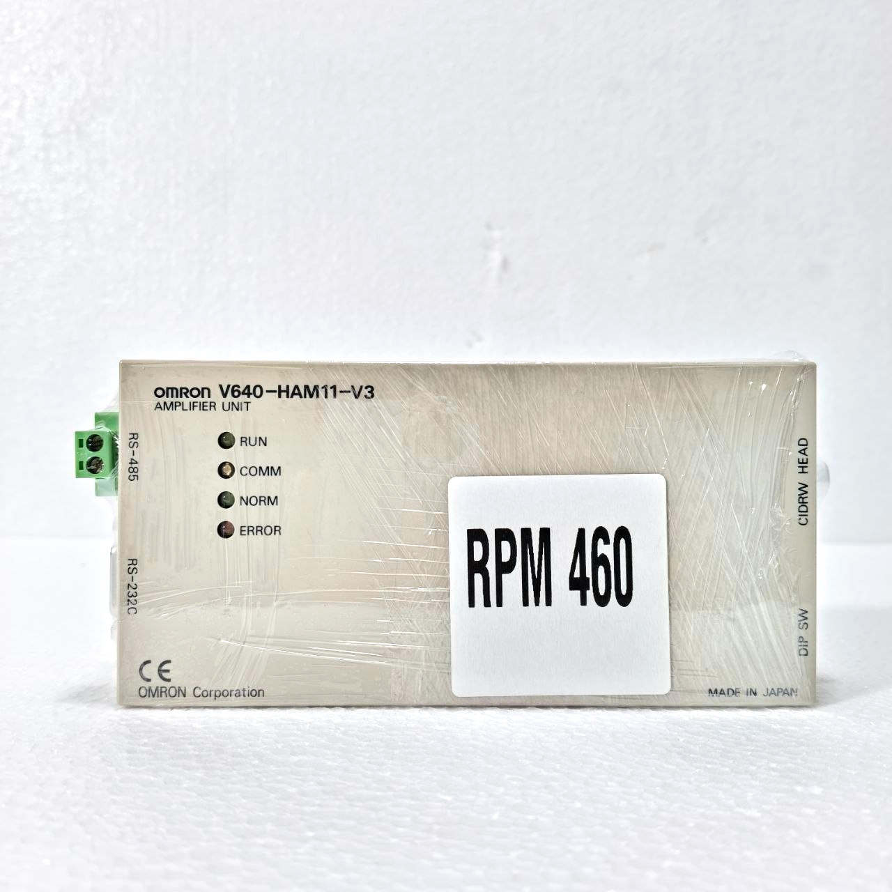 OMRON V640-HAM11-V3 AMPLIFIER UNIT 24 VDC 150 MA V640HAM11V3