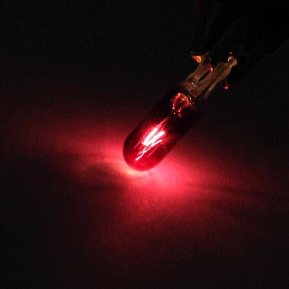 20-Pack T5 Halogen Instrument Cluster Gauge Dash Light Bulbs, 12 Color: purple