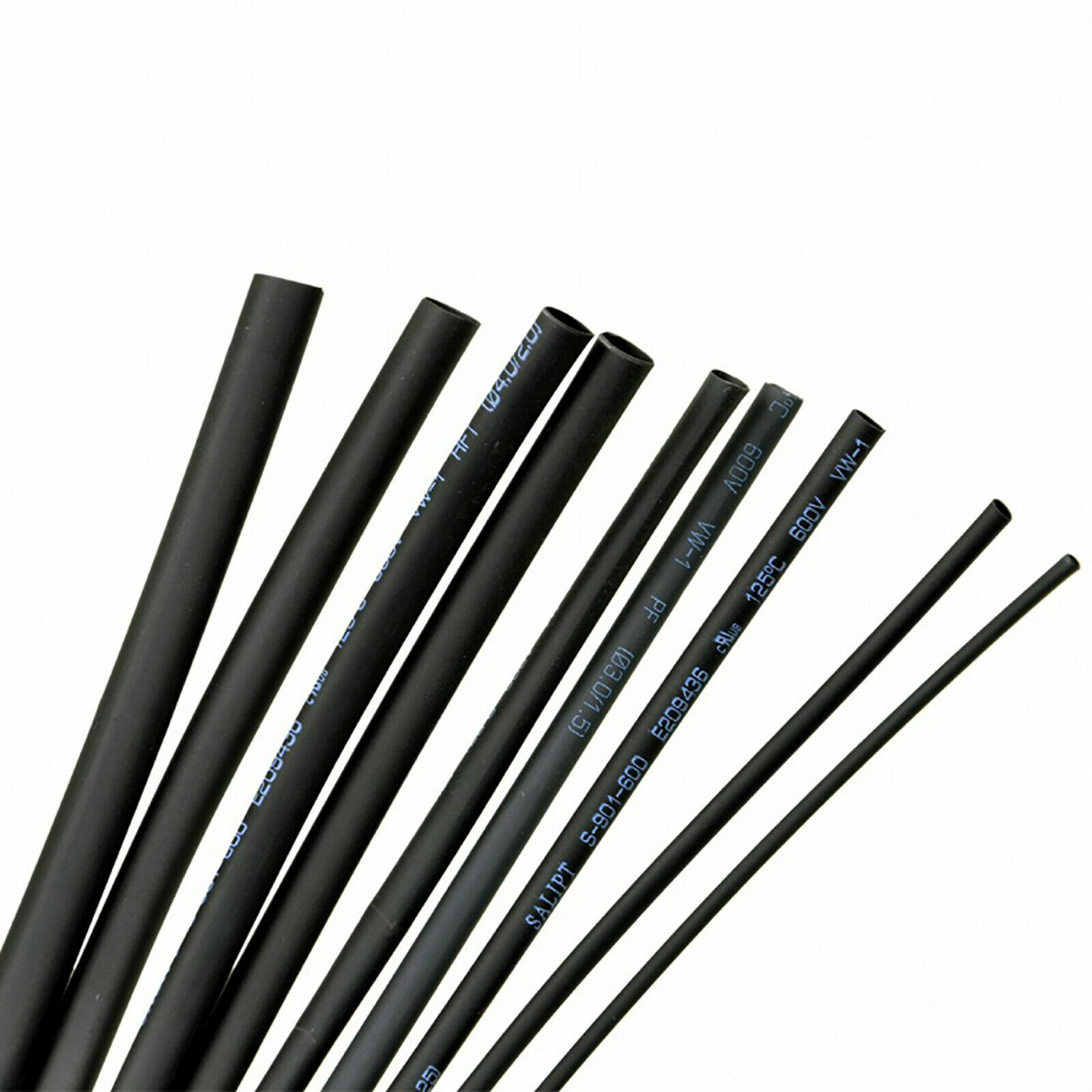 Black Heat Shrink Tube 3:1 Car Electrical Tube Sleeving Cable Ø1.6 – 65mm – UL
